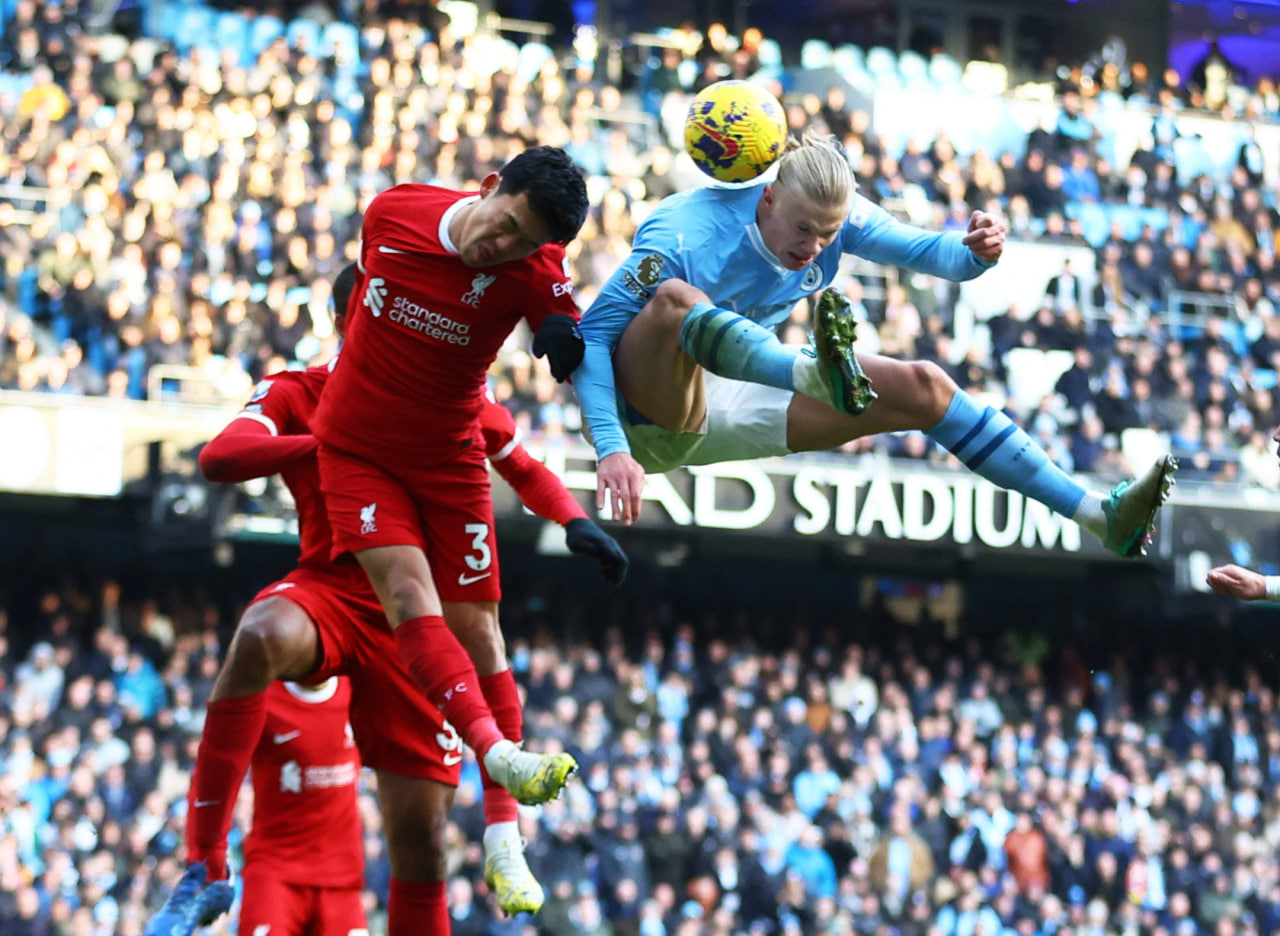 Head to Head Liverpool Vs Manchester City