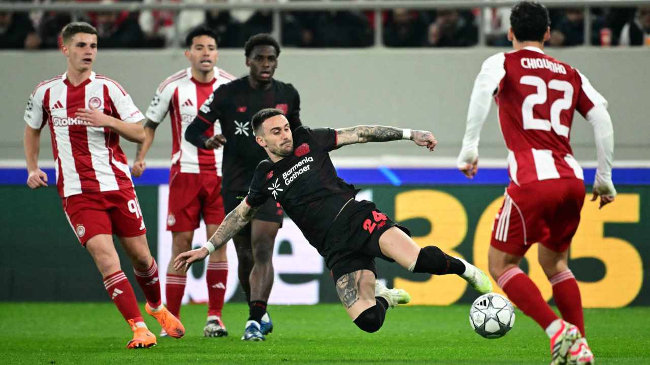 Head to Head Olympiacos Vs Bayer Leverkusen