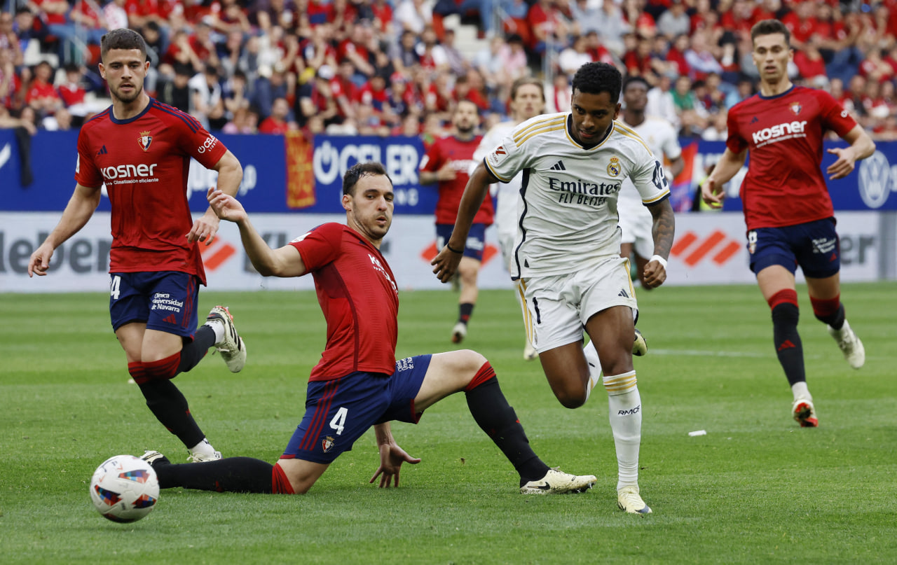 Head to Head Osasuna Vs Real Madrid