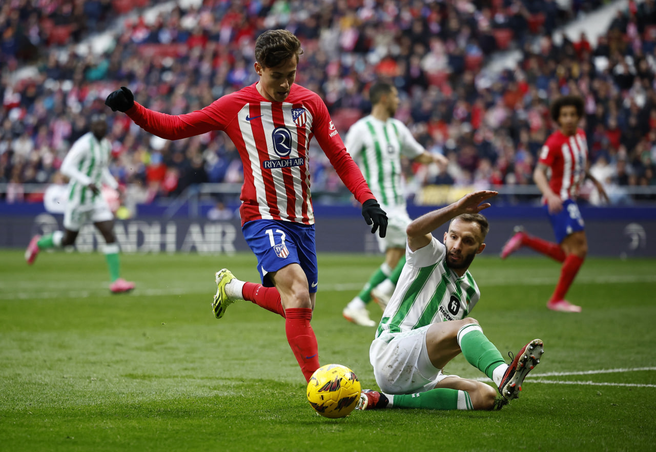 Head to Head Real Betis Vs Atletico Madrid