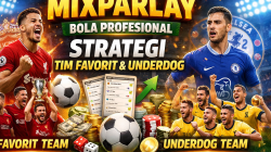 Mixparlay Bola Profesional: Strategi Tim Favorit & Underdog
