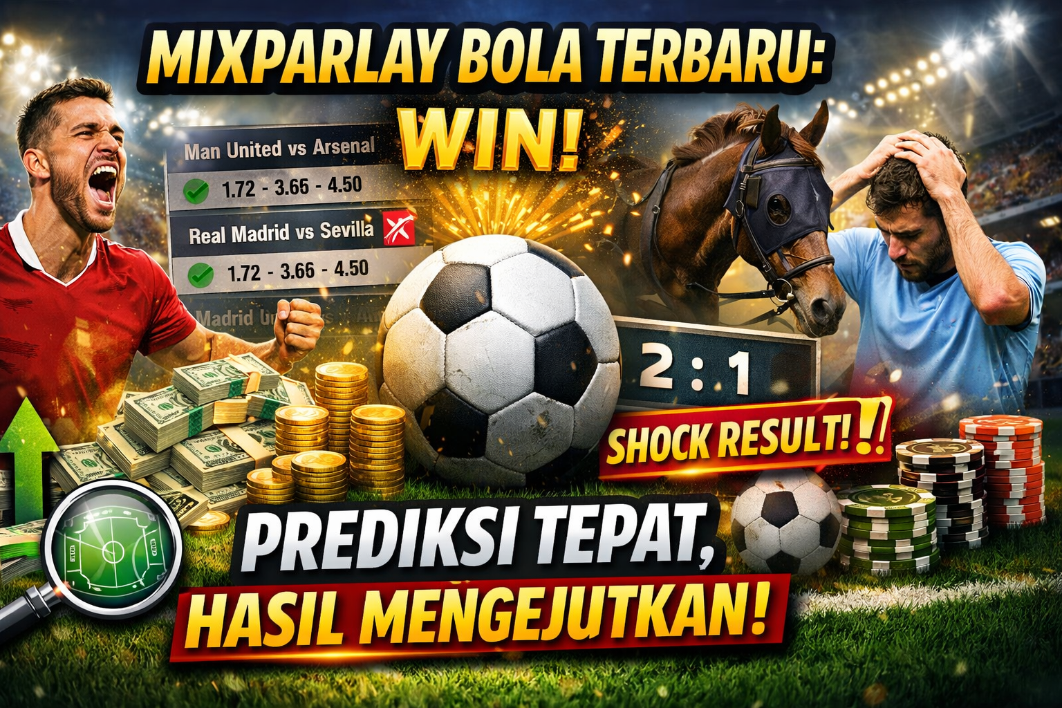 Mixparlay Bola Terbaru: Prediksi Tepat, Hasil Mengejutkan!