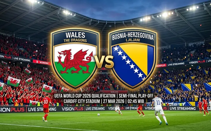 Prediksi Wales VS Bosnia & Herzegovina: Laga Penentuan di Cardiff