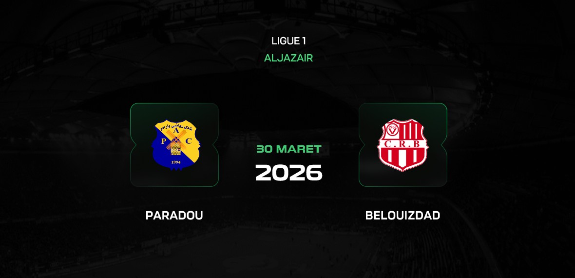 Prediksi Paradou vs Belouizdad Duel Ketat dengan Potensi Skor Tipis