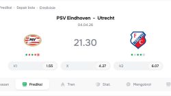 Prediksi PSV Eindhoven vs Utrecht: Duel Seru di Eredivisie